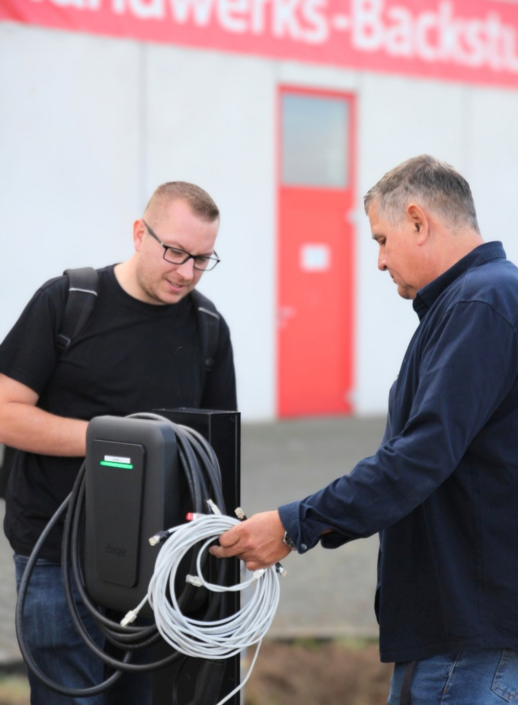 Inbetriebnahme E-Mob_Kunde Hess_Wallbox
